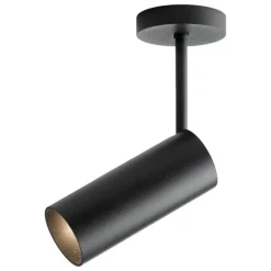 Tekna Flatspot 6 ceiling lamp, GU10, black