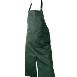 The Organic Company Apron with pocket, dark green