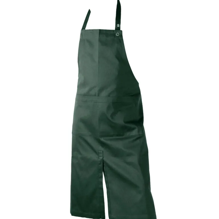 The Organic Company Apron with pocket, dark green