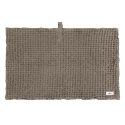 The Organic Company Big Waffle bath mat, clay