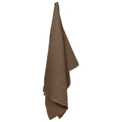 The Organic Company Big Waffle hand towel, 50 x 130 cm, clay