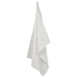 The Organic Company Big Waffle hand towel, 50 x 130 cm, natural white