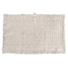 The Organic Company Big Waffle bath mat, stone