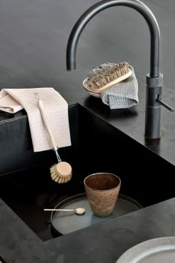 The Organic Company Kitchen and wash cloth, morning grey