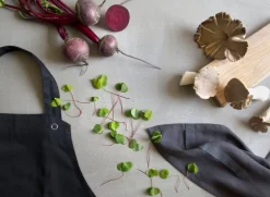 The Organic Company Kitchen towel, dark grey