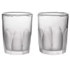 The Table Project Facet 01 tumbler, set of 2, clear