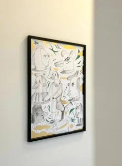 The Wrong Shop Animalotèque poster, 47,5 x 67,5 cm