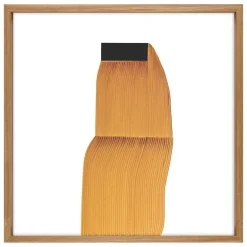 The Wrong Shop Drawing 11 poster with oak frame, 69.5 x 69.5 cm