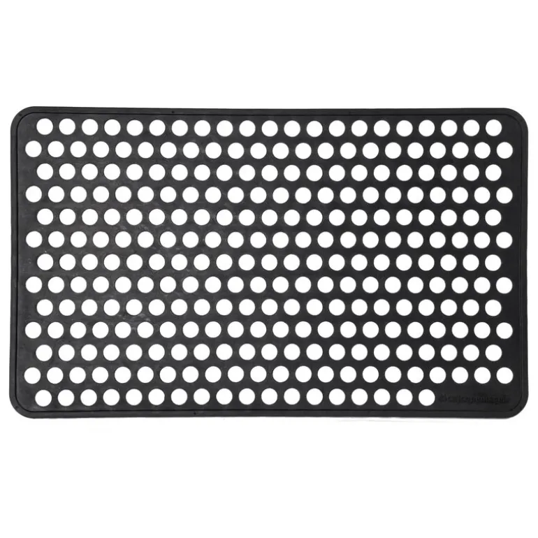 Tica Copenhagen Dot doormat, 45 x 75 cm, black
