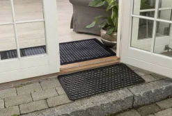 Tica Copenhagen Dot doormat, 45 x 75 cm, black