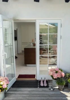 Tica Copenhagen Dot doormat, 45 x 75 cm, black