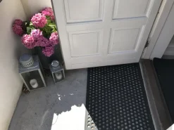 Tica Copenhagen Dot doormat, 60 x 90 cm, black