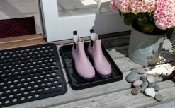 Tica Copenhagen Dot shoe tray, M, black