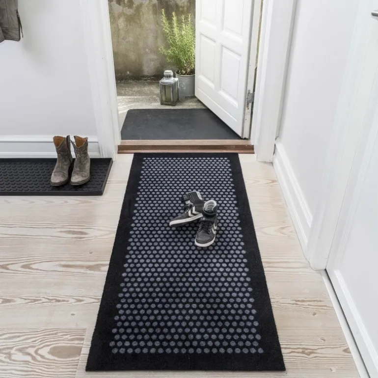 Tica Copenhagen Dot shoe tray, L, black