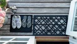 Tica Copenhagen Lines doormat, 45 x 75 cm, black