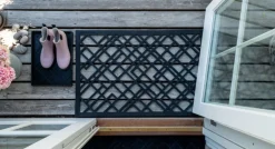 Tica Copenhagen Lines doormat, 60 x 90 cm, black