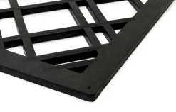 Tica Copenhagen Lines doormat, 60 x 90 cm, black