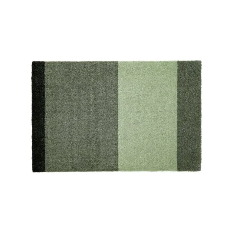 Tica Copenhagen Stripes horizontal rug, 40 x 60 cm, green