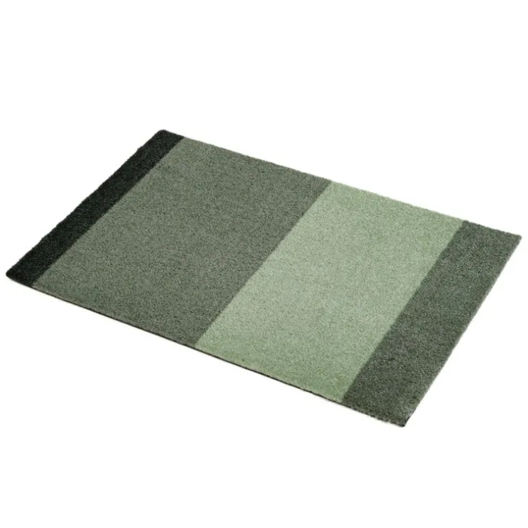 Tica Copenhagen Stripes horizontal rug, 40 x 60 cm, green