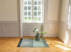 Tica Copenhagen Stripes horizontal rug, 90 x 130 cm, green