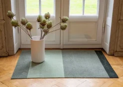 Tica Copenhagen Stripes horizontal rug, 90 x 130 cm, green