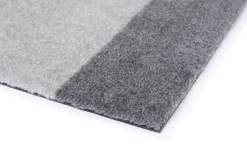 Tica Copenhagen Stripes horizontal floor mat, 60 x 90 cm, grey