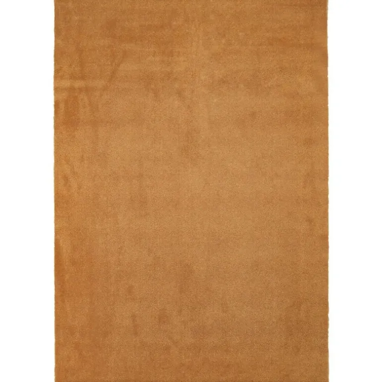 Tica Copenhagen Uni color rug, 90 x 130 cm, muted yellow