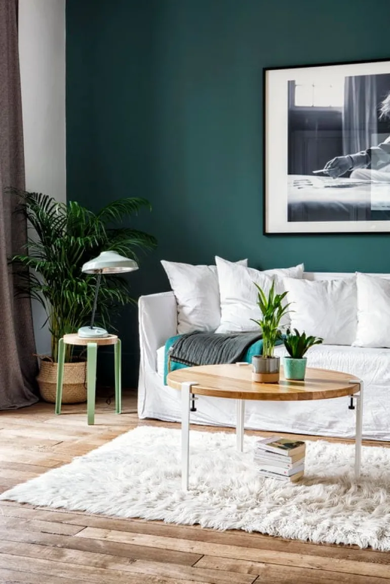 TIPTOE Coffee table and bench leg 43 cm, 1 piece, dark steel