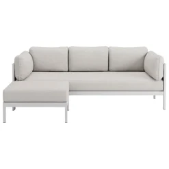 TIPTOE Easy ottoman, austral grey - heather grey