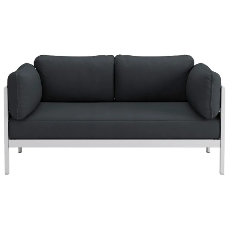 TIPTOE Easy 2-seater sofa, austral grey - slate grey