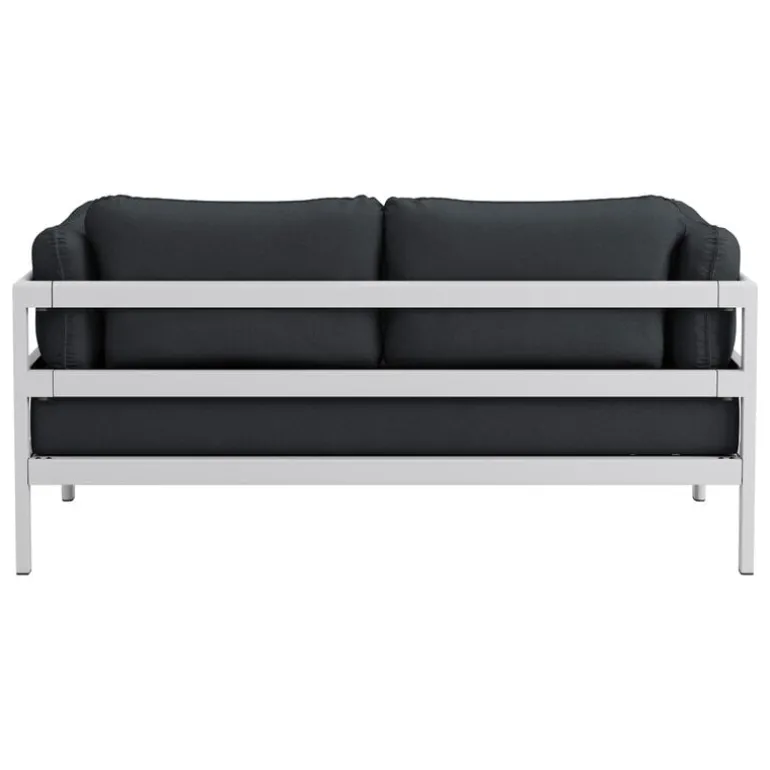 TIPTOE Easy 2-seater sofa, austral grey - slate grey