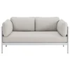 TIPTOE Easy 2-seater sofa, austral grey - heather grey