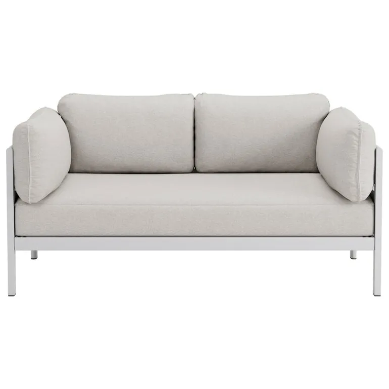 TIPTOE Easy 2-seater sofa, austral grey - heather grey