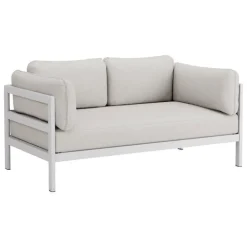 TIPTOE Easy 2-seater sofa, austral grey - heather grey