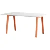 TIPTOE New Modern table 160 x 95 cm, recycled plastic - ash pink