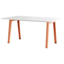 TIPTOE New Modern table 160 x 95 cm, recycled plastic - ash pink