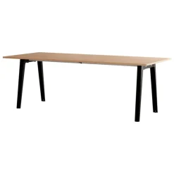 TIPTOE New Modern table 220 x 95 cm, oak - graphite black