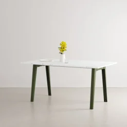 TIPTOE New Modern table 160 x 95 cm, recycled plastic - rosemary green