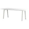 TIPTOE New Modern table 190 x 95 cm, recycled plastic - cloudy white