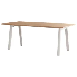 TIPTOE New Modern table 190 x 95 cm, oak - cloudy white