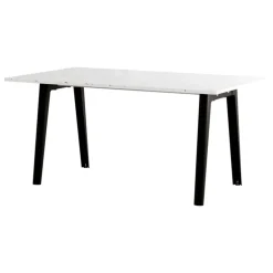 TIPTOE New Modern table 160 x 95 cm, recycled plastic - graphite black