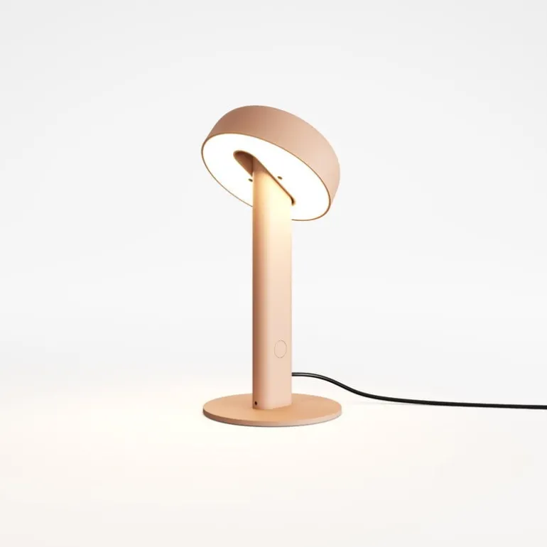 TIPTOE Nod table lamp, ash pink