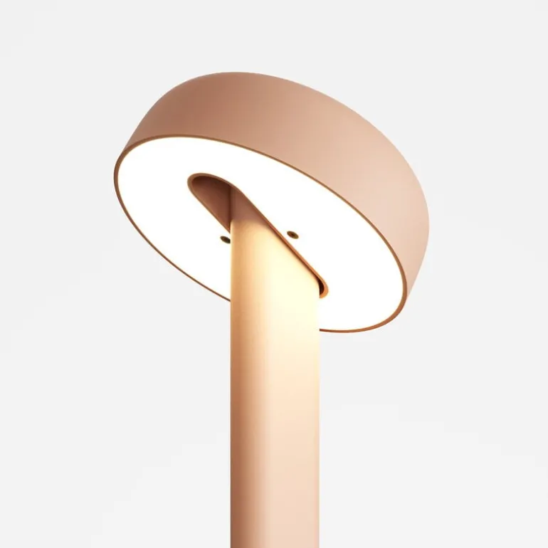 TIPTOE Nod table lamp, ash pink
