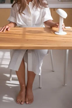 TIPTOE Nod table lamp, cloud white