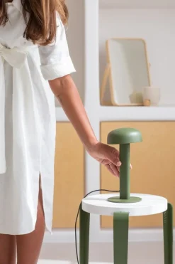 TIPTOE Nod table lamp, rosemary green