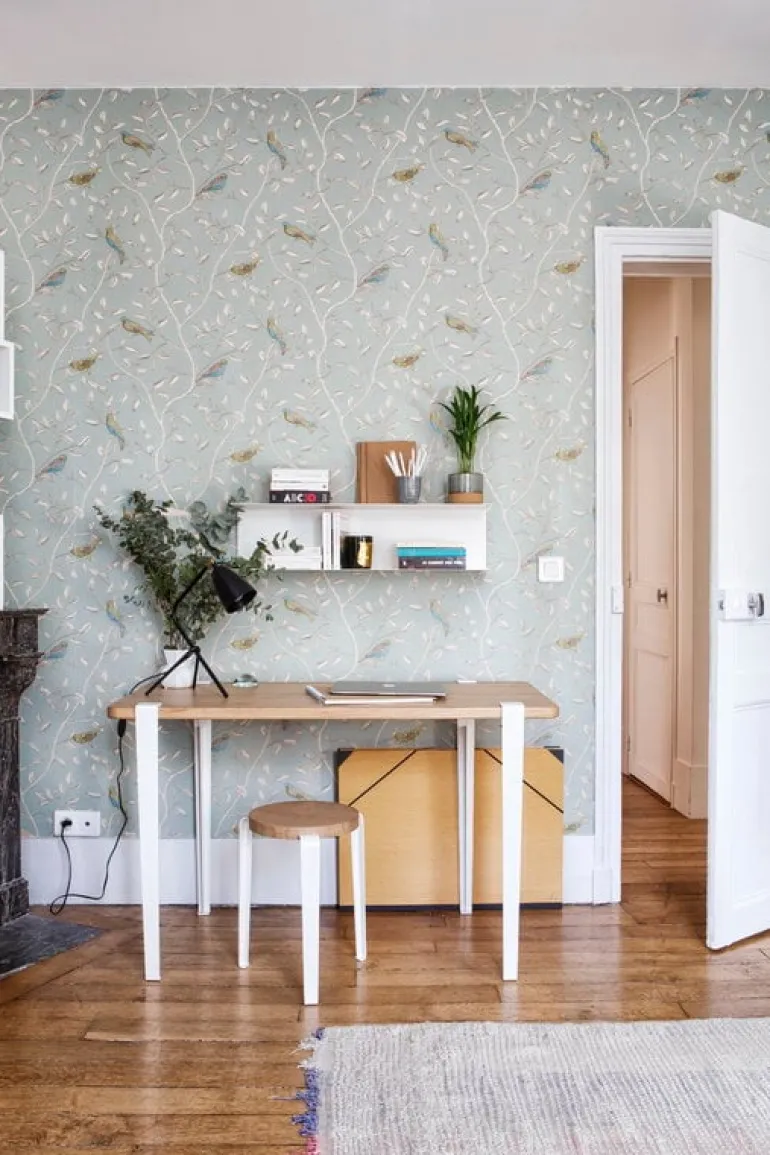 TIPTOE Table and desk leg 75 cm, 1 piece, cloudy white