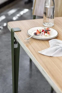 TIPTOE Table and desk leg 75 cm, 1 piece, rosemary green