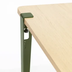 TIPTOE Table and desk leg 75 cm, 1 piece, rosemary green