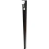 TIPTOE Table and desk leg 75 cm, 1 piece, graphite black