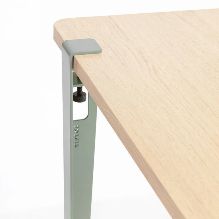 TIPTOE Table and desk leg 75 cm, 1 piece, eucalyptus grey
